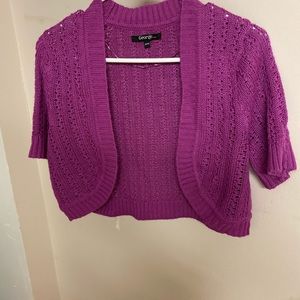 Medium Light Purple Cardigan
